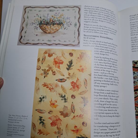 The Complete Book of Floorcloths: Techniques for Painting Canvas Rugs 1997 - Picture 7 of 12